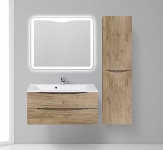 Шкаф-колонна BelBagno подвесной правосторонний 40x150см Rovere Nature FLY-MARINO-1500-2A-SC-RN-P-R